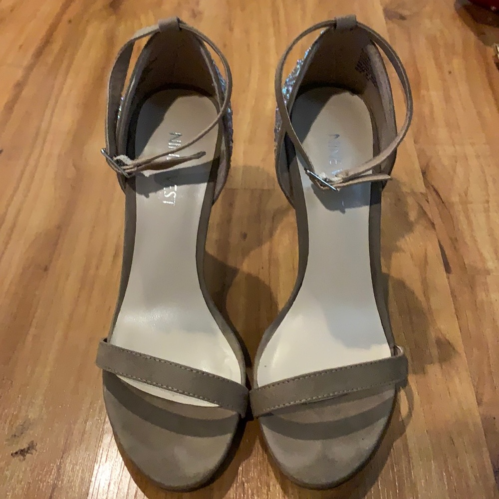 Nine West sandal heel!